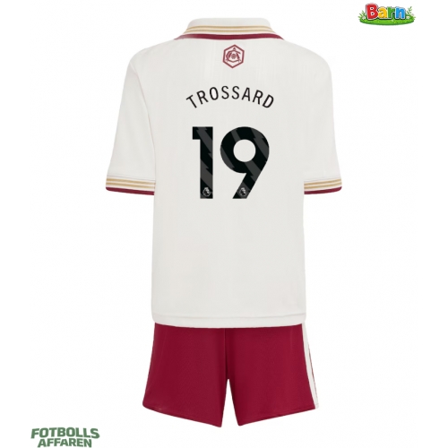Arsenal Leandro Trossard #19 Tredjeställ Barn 2025-26 Kortärmad (+ Korta byxor)